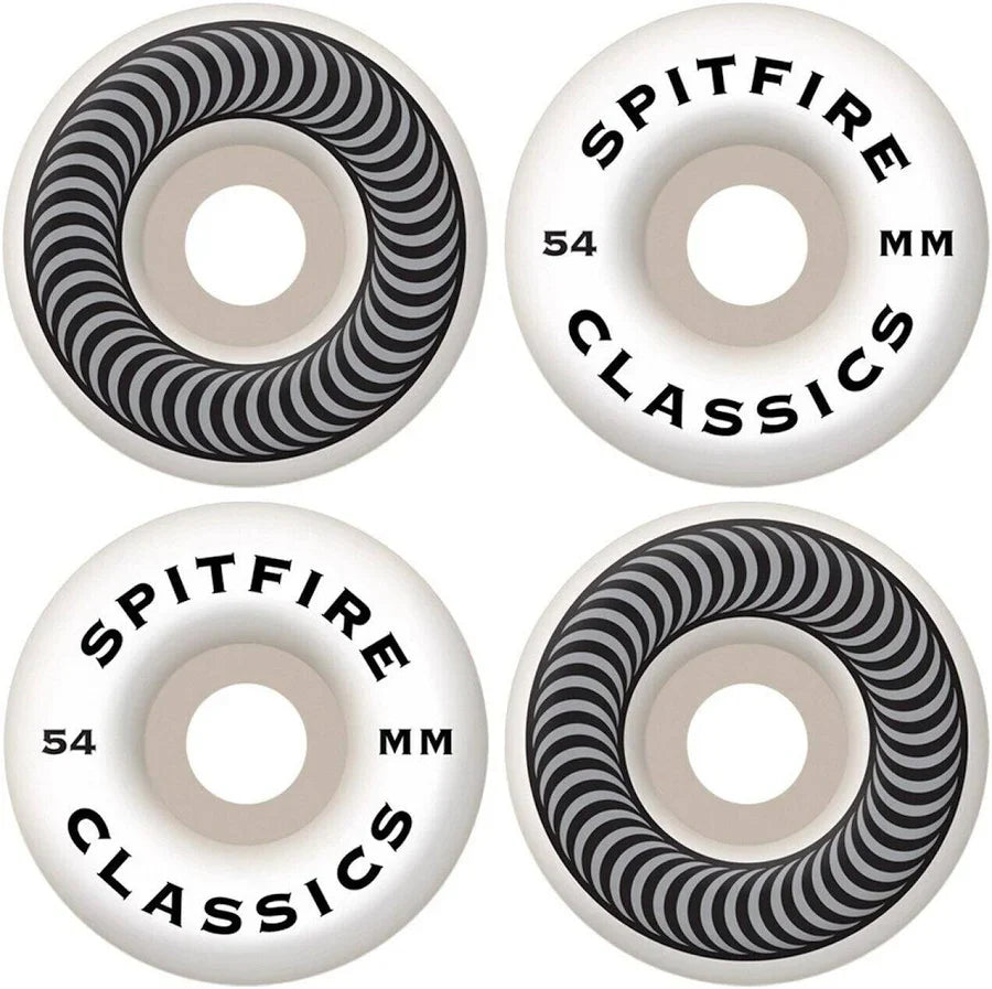 Spitfire 'Classic' 99A Wheels 54MM - White