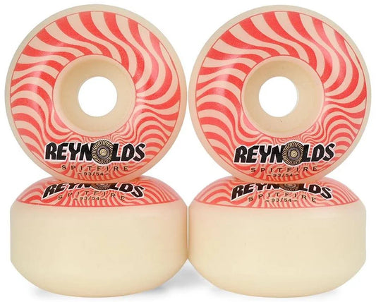 Spitfire x Andrew Reynolds 'Formula Four' 93A Wheels 54MM - White