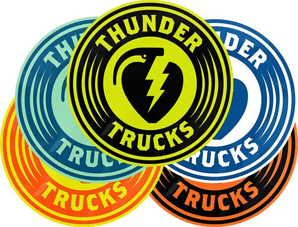 Thunder 'Circle Grenade' Medium Sticker - Assorted