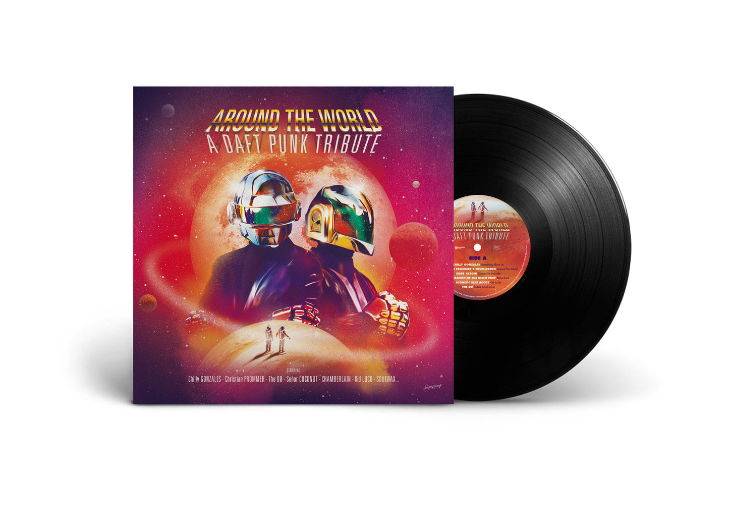 Various Artists / Around the world: A Daft Punk tribute - LP