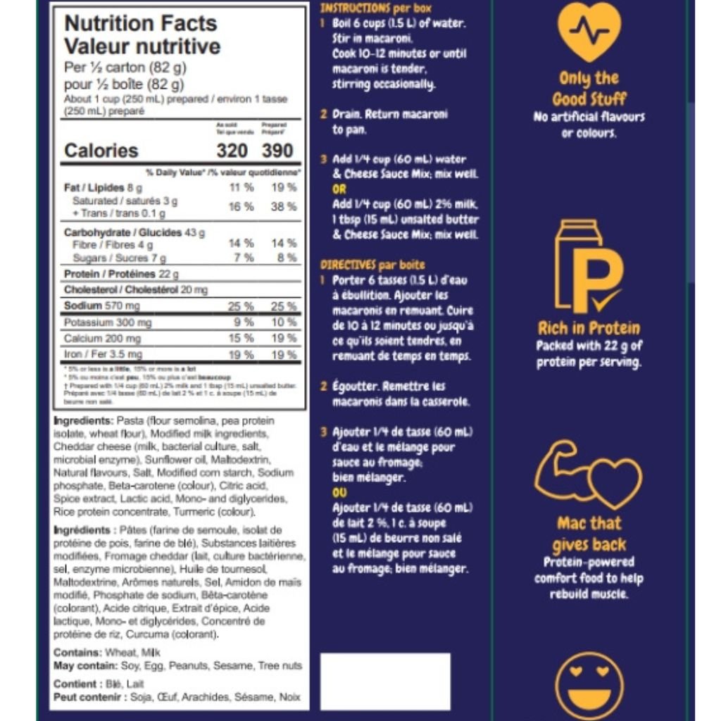 SinFit PROTEIN MAC & CHEESE, 164g