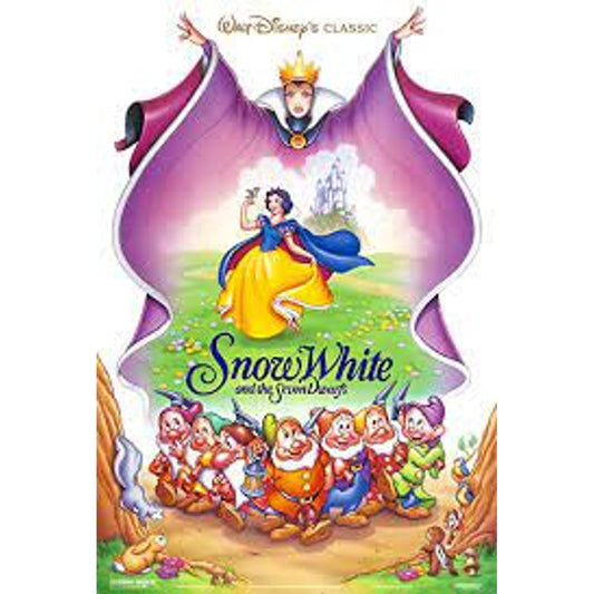 Snow White Movie Poster 13x19 Wooden Wall Art