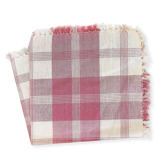 Lemon Tree Soft Pink Cloth Napkin - Set of 4