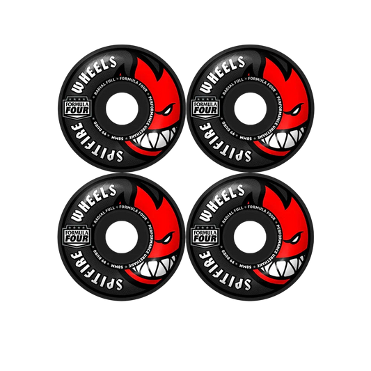 Spitfire 'Formula Four' 99A Radial Full Wheels 58MM - Black