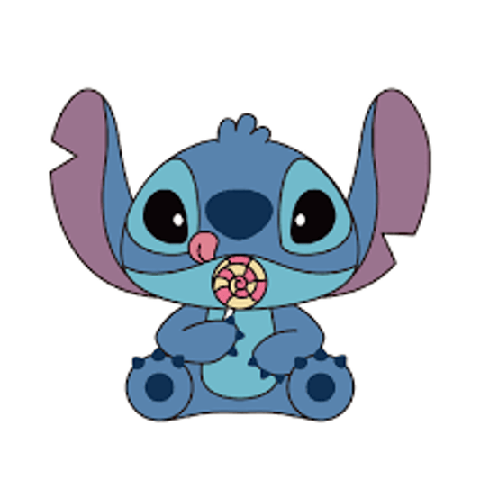 Stitch Lollipop 3D Magnet