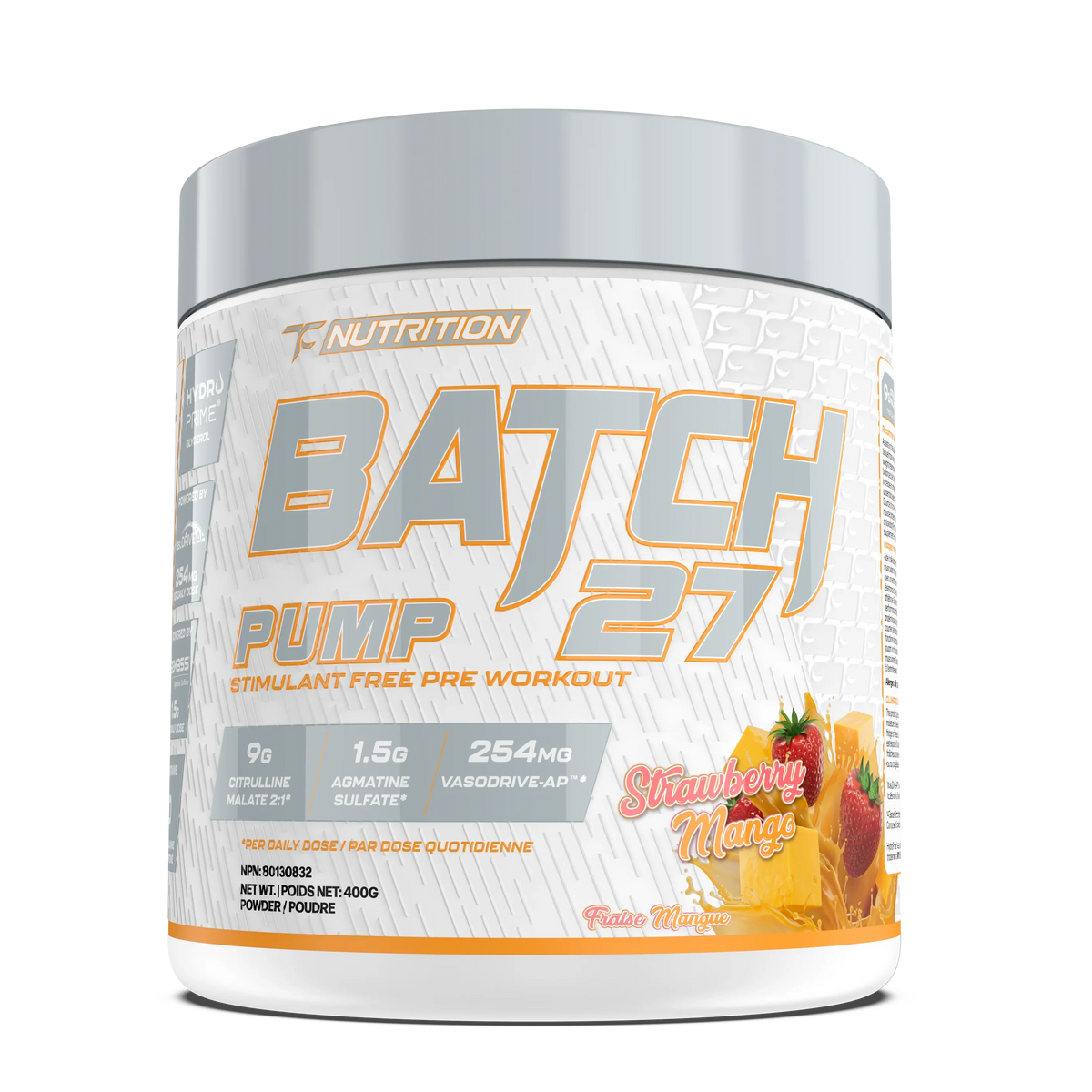 Batch 27 Pump Sans Stimulant