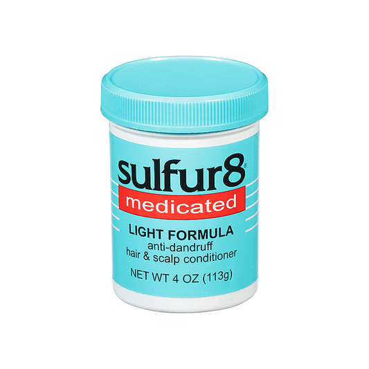 SULFUR8 FORMULE LÉGÈRE MÉDICAMENTÉE APRÈS-SHAMPOOING ANTIPELLICULAIRE CHEVEUX ET CUIR CHEVELU 113G