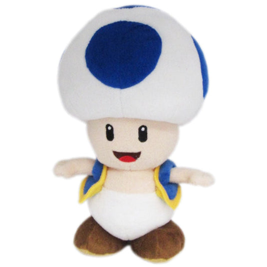 Super Mario - Peluche Crapaud Bleu 20 cm