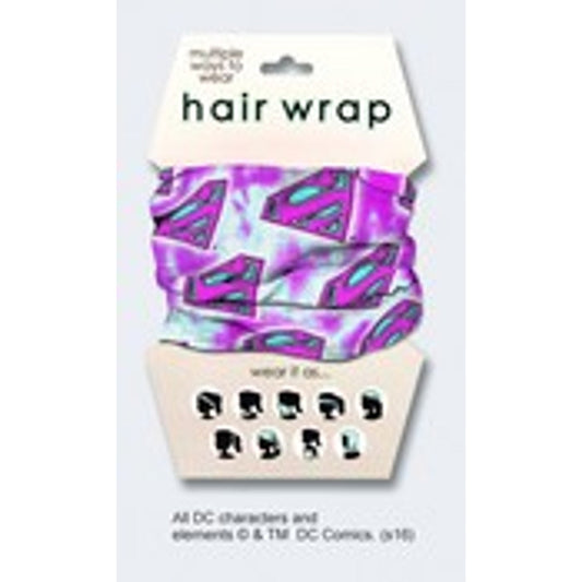Superman Cheveux Roses et Foulard