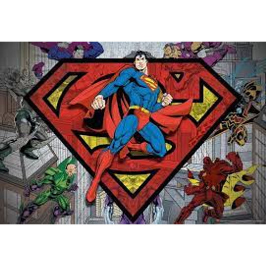 Superman & Villains 1000pc Puzzle