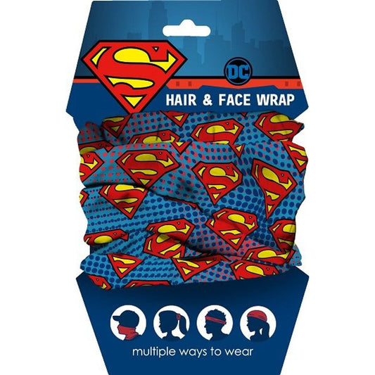 Superman Enveloppement Cheveux et Visage pour Enfants