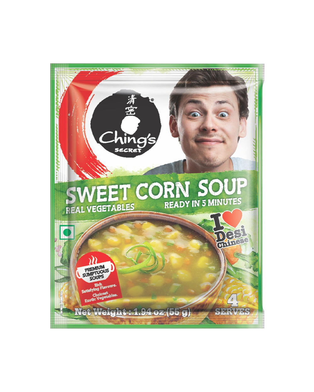 Ching's Secret Sweet Corn Soup Mix 55gm