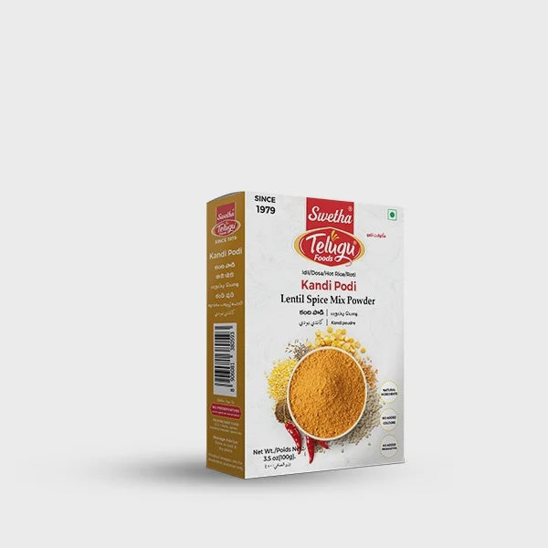 Telugu Foods Kandi Podi 100g