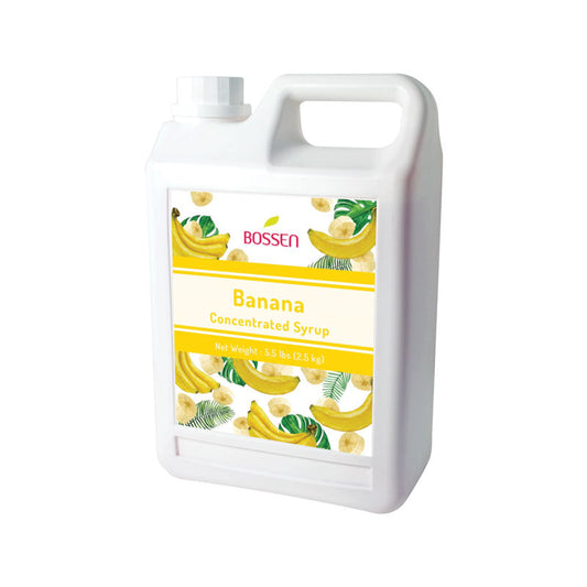 Banane | Polyvalent | Sirop pour thé aux perles | Purée de fruits | Mélange pour smoothie/granité aux fruits | Restauration Canada | Livraison gratuite au Canada pour les commandes de plus de 199 CAD