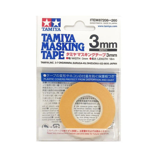 Ruban de masquage Tamiya - 3 mm