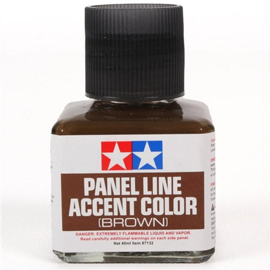 Tamiya Panel Line Accent Color Brown 40mL