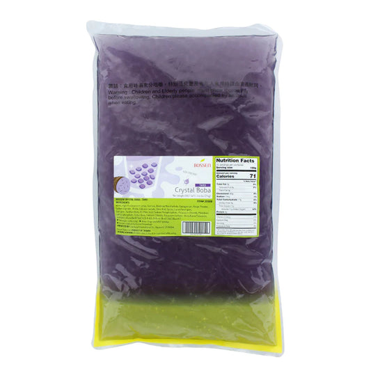 Taro | Perles de boba de cristal | Perles de boba de gelée d'agar | Bossen Canada | Livraison gratuite partout au Canada pour les commandes de plus de 199 CAD