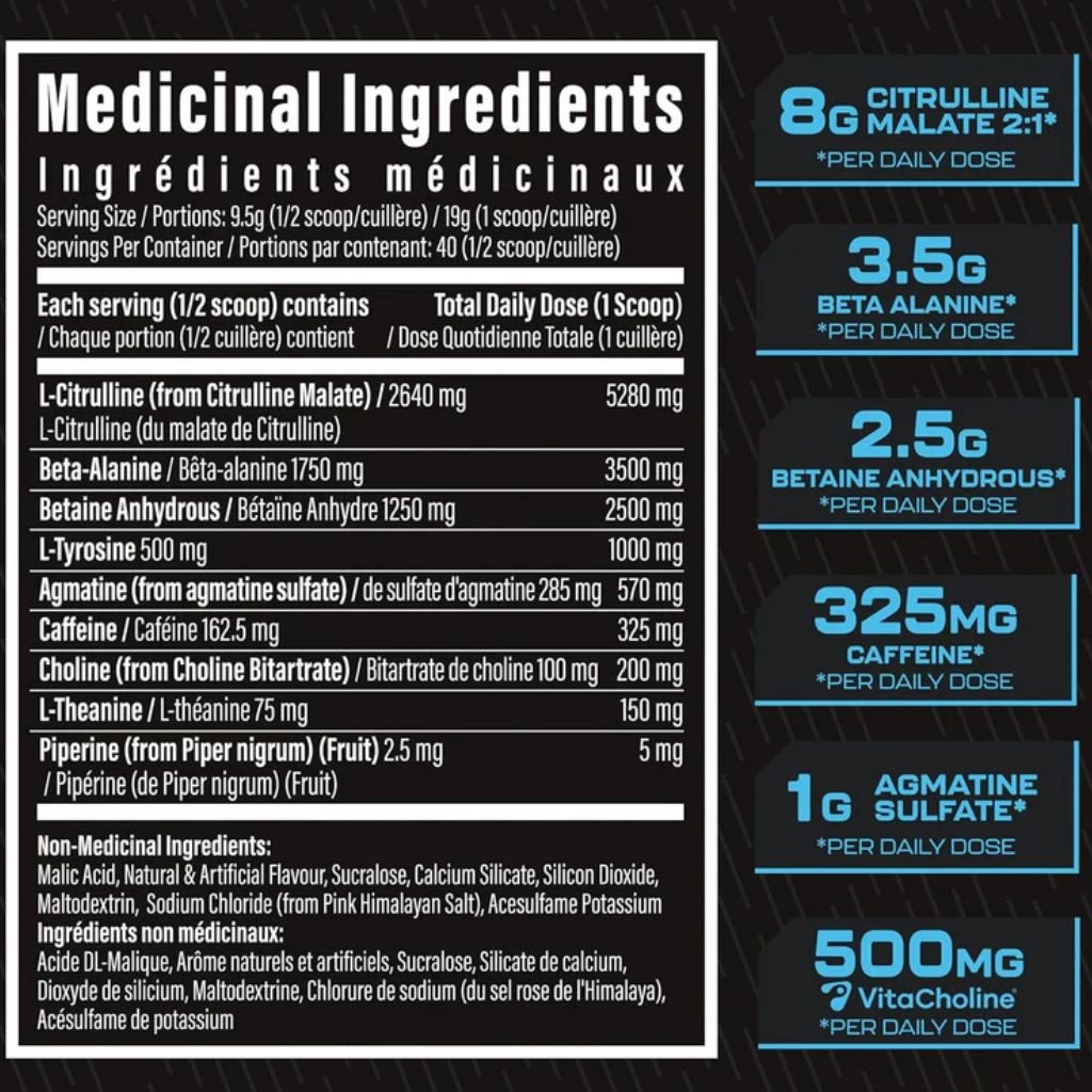 TC Nutrition BATCH 27 PRE-WORKOUT, 40 Servings