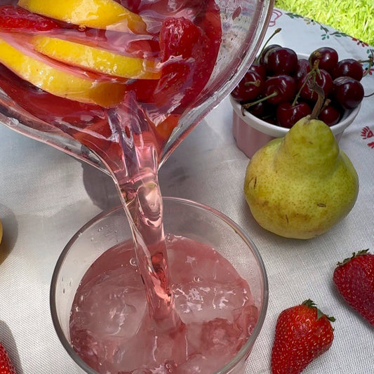 Punch sucré à la poire