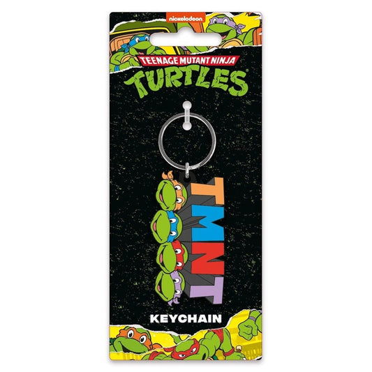 Teenage Mutant Ninja Turtles Classic TMNT Rubber Keychain