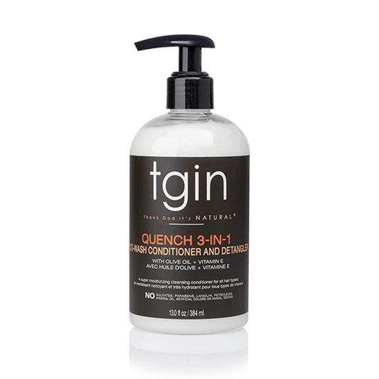 TGIN Quench Revitalisant et Démêlant 3-en-1 Co-Wash 384 ml