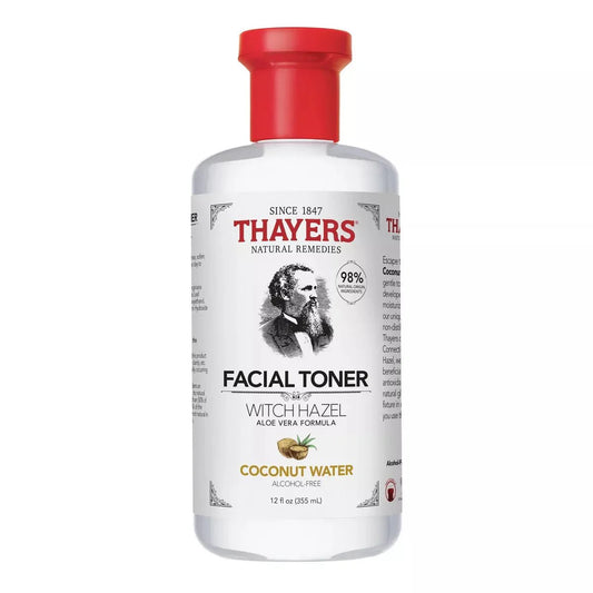 Thayers Natural Remedies Witch Hazel Alcohol Free Toner Coconut Water 12oz