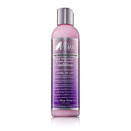 THE MANE CHOICE Pink Lemonade & Coconut Super Antioxidant & Texture Beautifier Conditioner 8OZ