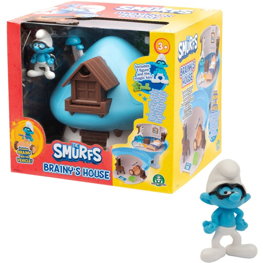 Les Schtroumpfs - Coffret Clé Magique La Maison de Schtroumpf à Lunettes