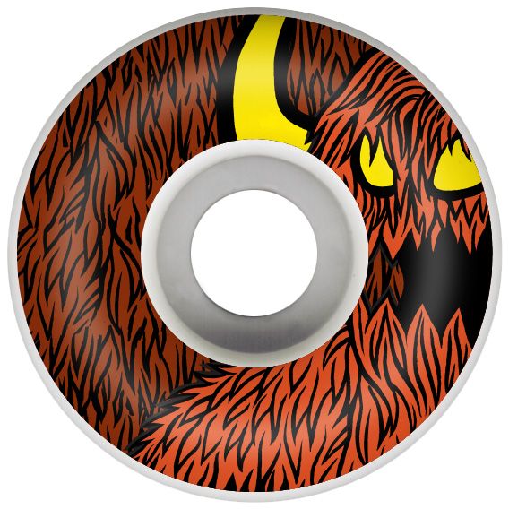 Toy Machine 'Furry Monster' 100A Wheels 52MM - White