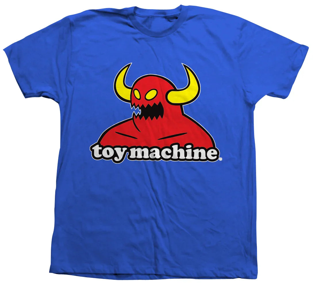 Toy Machine 'TM Monster' Tee - Blue (KIDS)