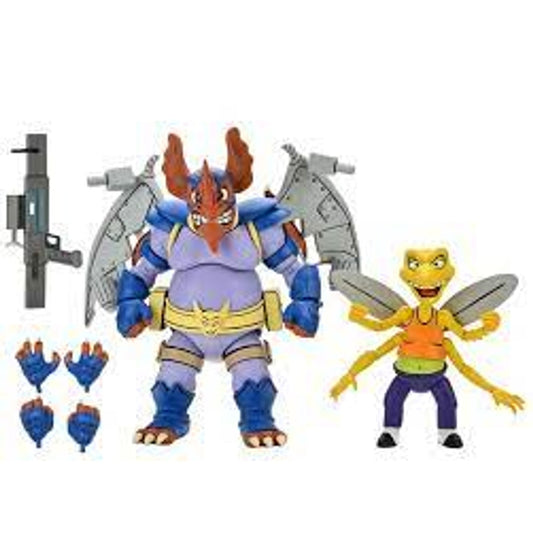 Tortues Ninja - Figurine articulée duo Wingnut & Screwloose