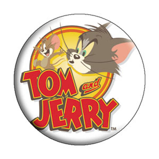 Tom & Jerry Logo Button