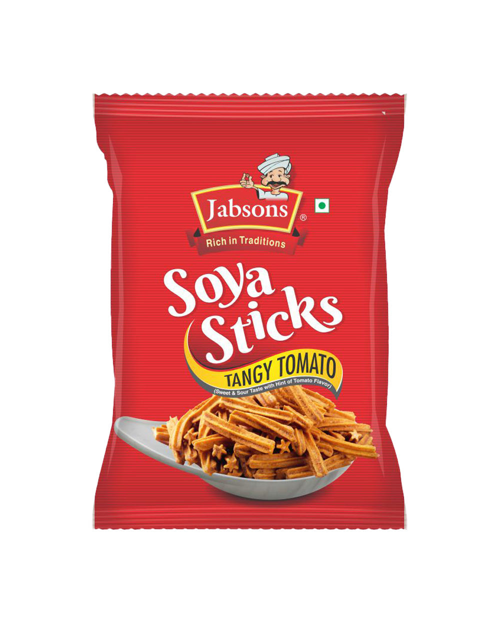 Jabsons Tangy Tomato Soya Sticks 180gm