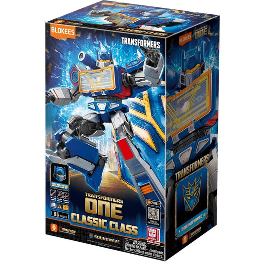 Transformers Classic Class 17 - Kit de Modélisation Blokees Soundwave Transformers One
