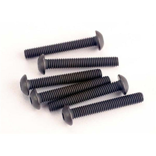 Traxxas 2580 3X20mm Button Head Screws (Hex Drive) (6) NIB
