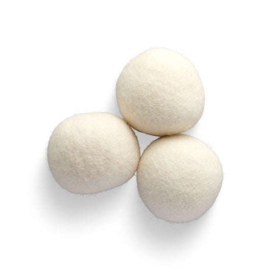 Trio de balles de séchage en laine