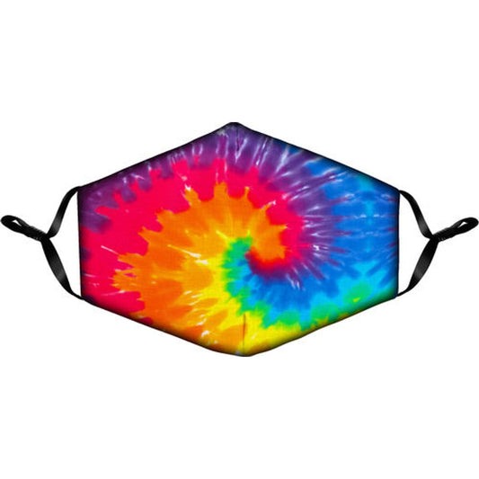 Masque en tissu tie-dye