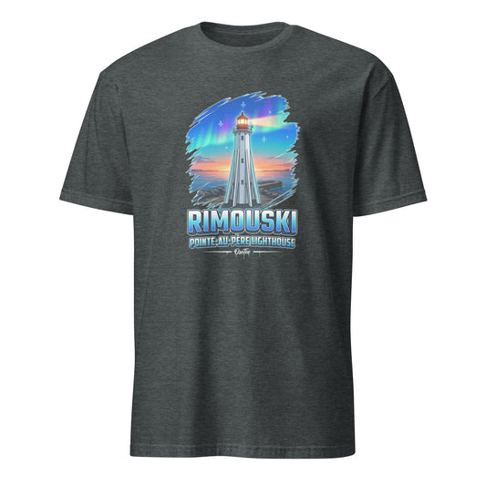 OseTee Rimouski T-shirt, Dark Heather – T-shirt Rimouski gris chiné foncé, Bas-Saint-Laurent, Québec