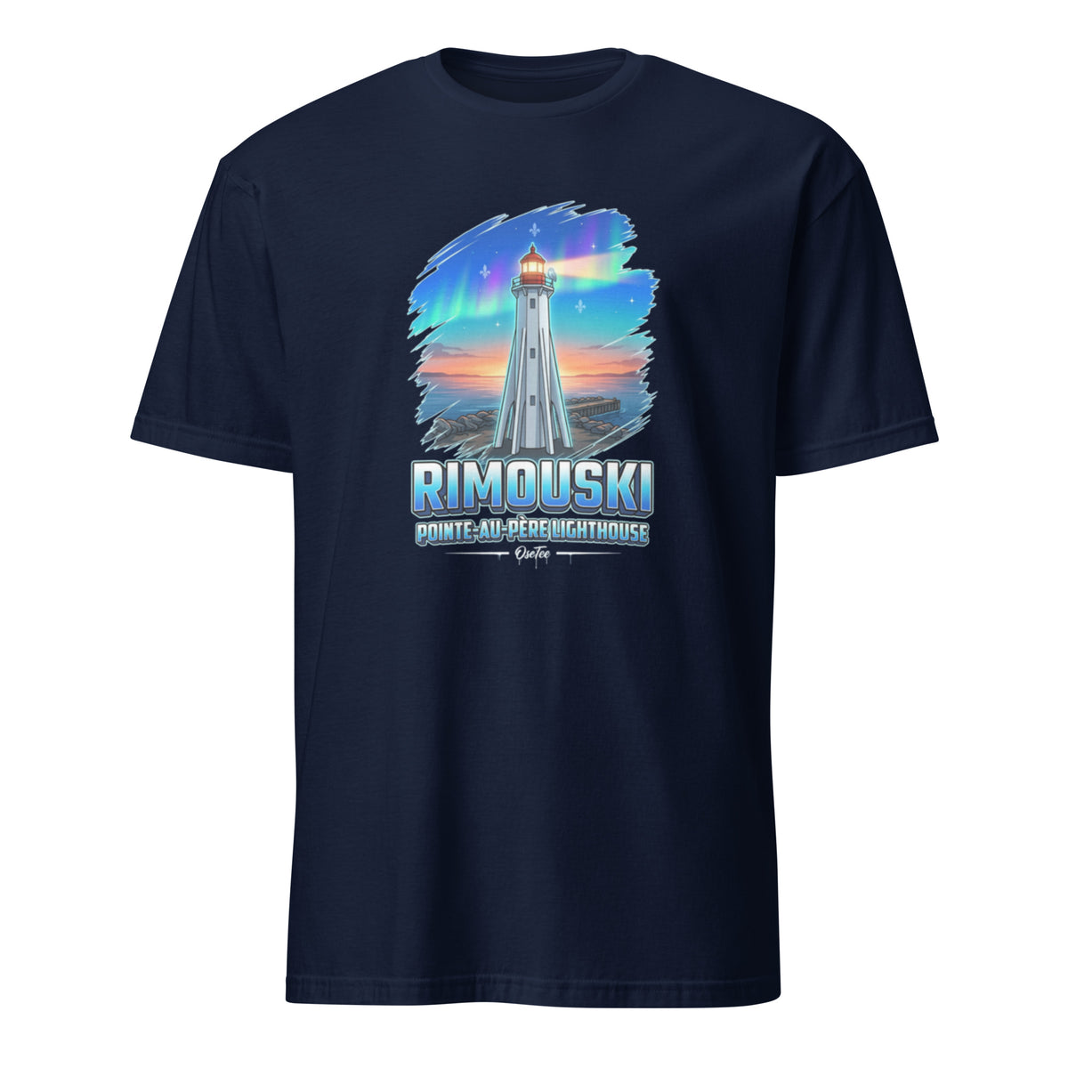 OseTee Rimouski T-shirt, Navy – T-shirt Rimouski marine, Bas-Saint-Laurent, Québec