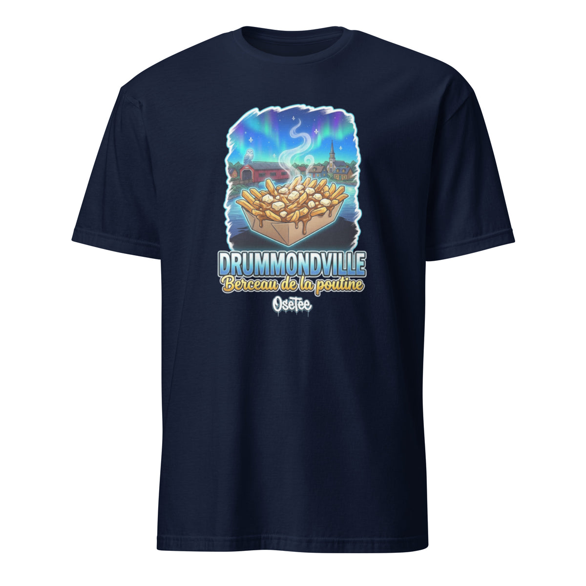 OseTee Drummondville T-shirt, Navy – T-shirt Drummondville marine, Centre-du-Québec, Québec