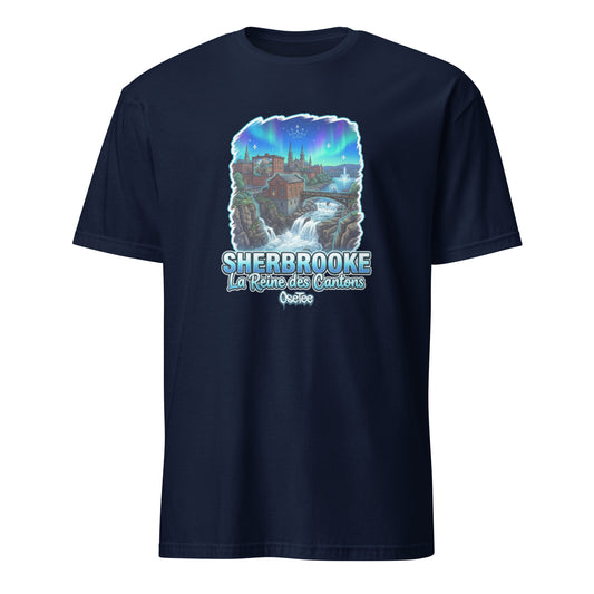 OseTee Sherbrooke T-shirt, Navy – T-shirt Sherbrooke marine, Cantons-de-l'Est, Québec