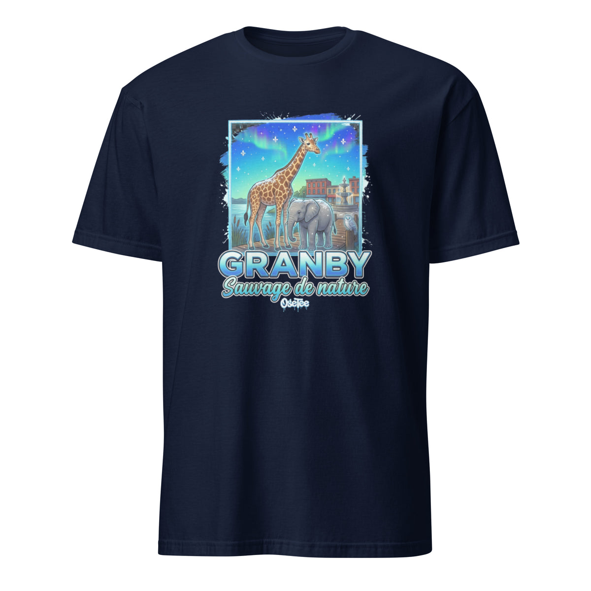 OseTee Granby T-shirt, Navy – T-shirt Granby marine, Cantons-de-l'Est, Québec