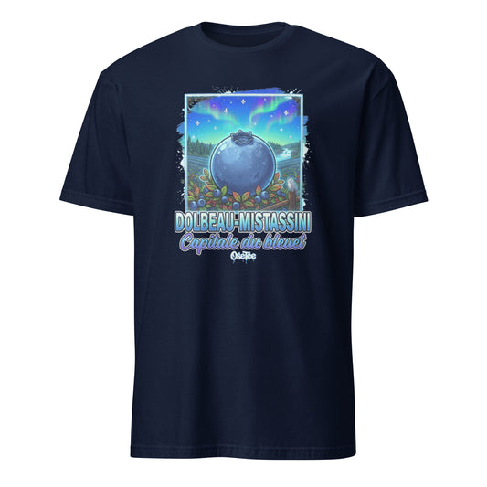 OseTee Dolbeau-Mistassini T-shirt, Navy – T-shirt Dolbeau-Mistassini marine, Saguenay–Lac-Saint-Jean, Québec