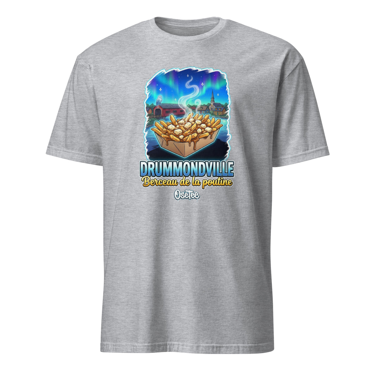 OseTee Drummondville T-shirt, Sport Grey – T-shirt Drummondville gris sport, Centre-du-Québec, Québec