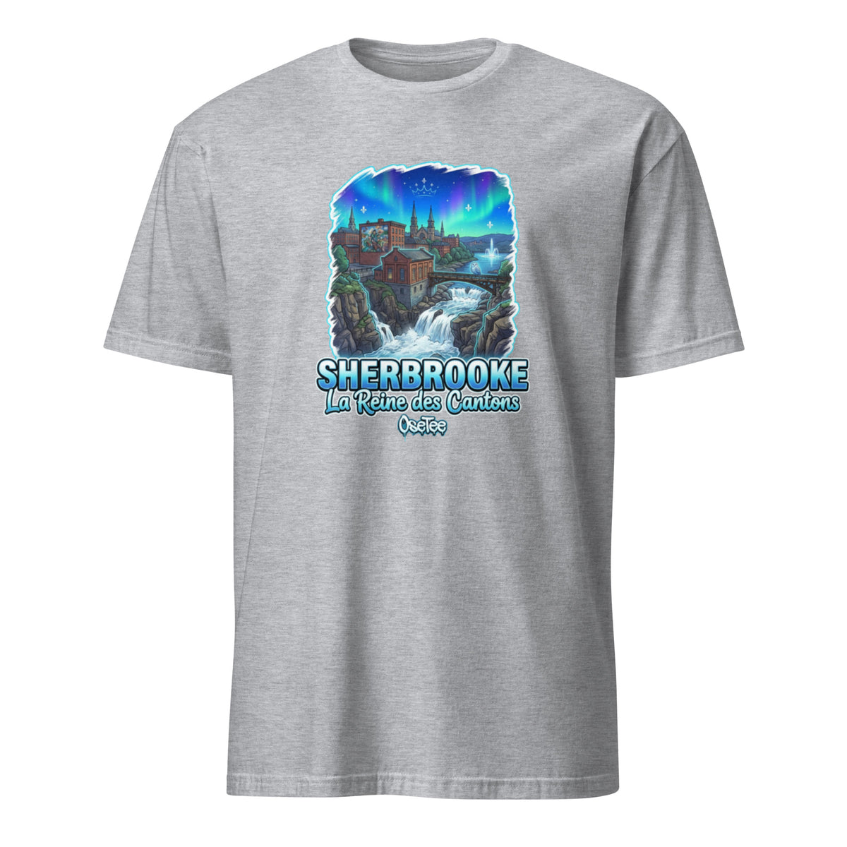 OseTee Sherbrooke T-shirt, Sport Grey – T-shirt Sherbrooke gris sport, Cantons-de-l'Est, Québec