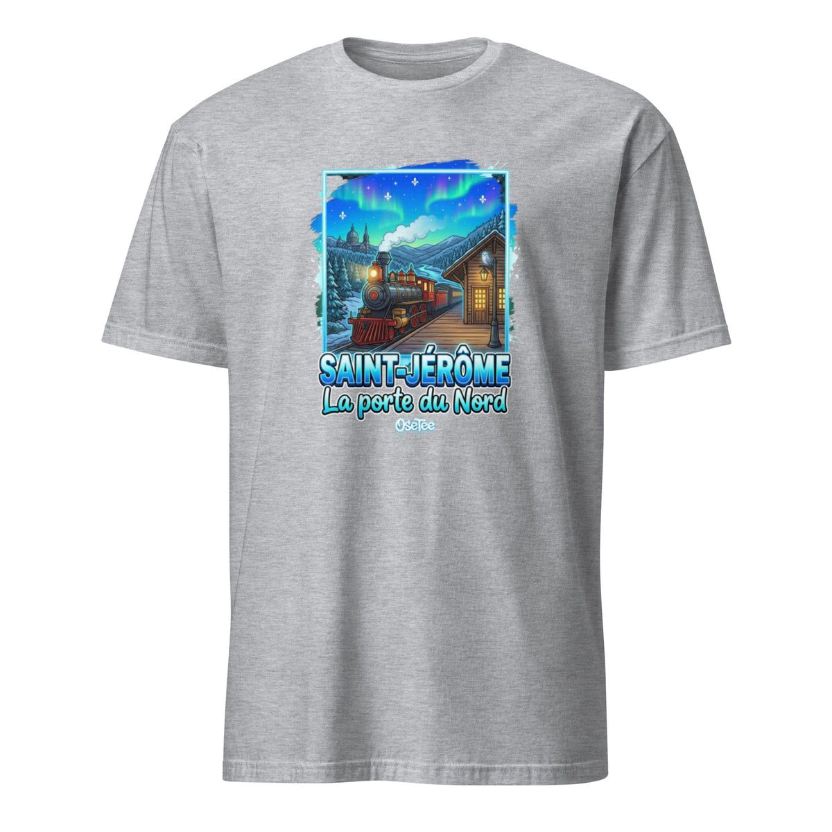 OseTee Saint-Jérôme T-shirt, Sport Grey – T-shirt Saint-Jérôme gris sport, Laurentides, Québec