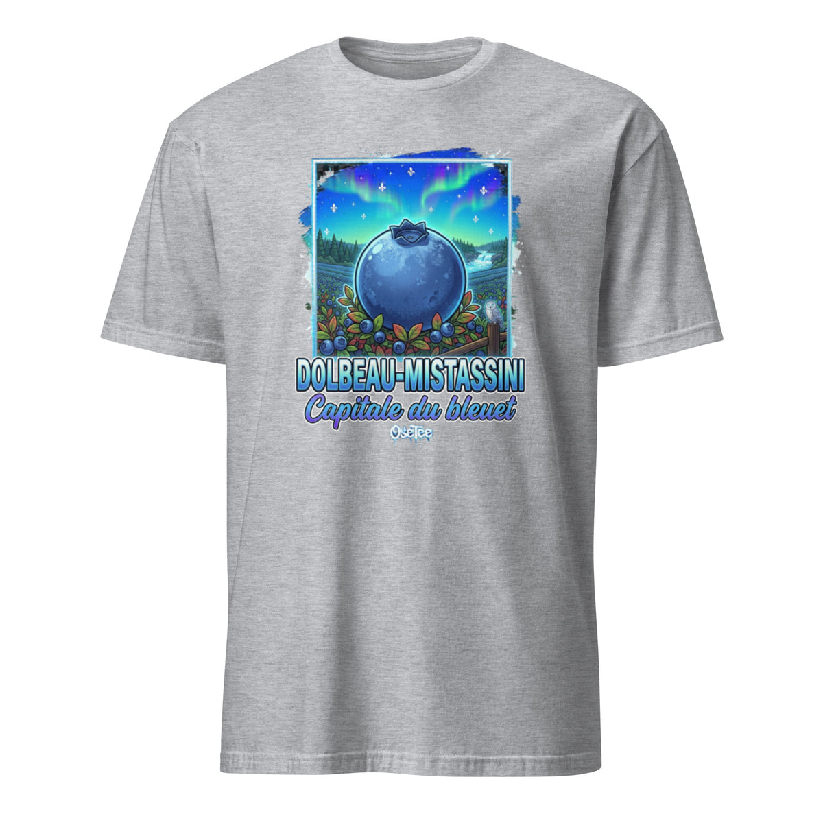 OseTee Dolbeau-Mistassini T-shirt, Sport Grey – T-shirt Dolbeau-Mistassini gris sport, Saguenay–Lac-Saint-Jean, Québec