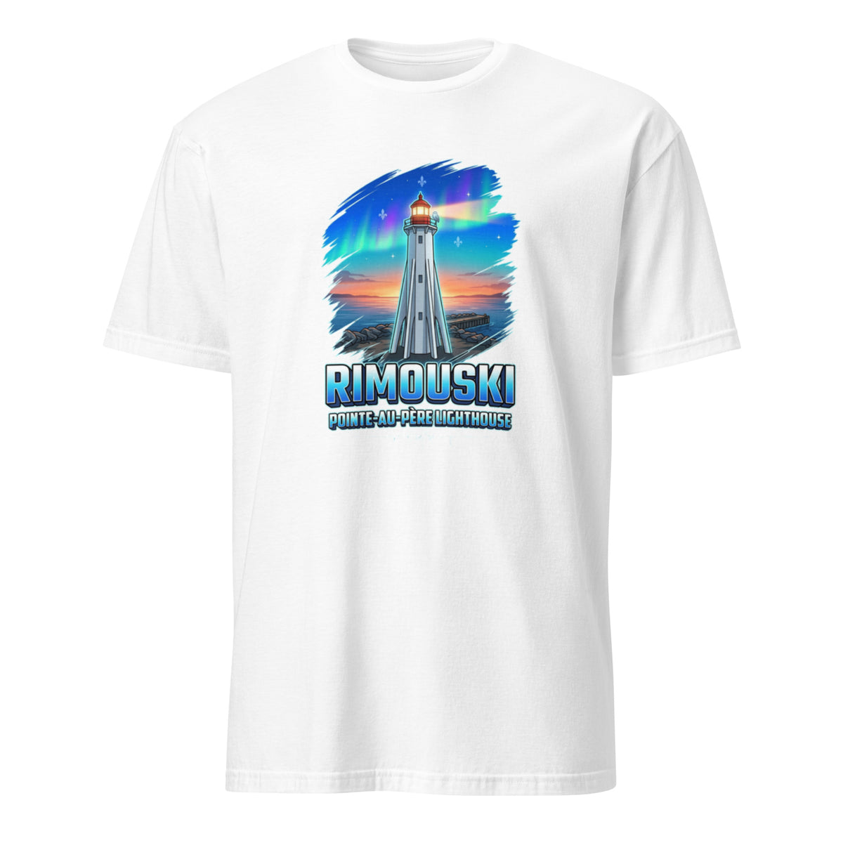 OseTee Rimouski T-shirt, White – T-shirt Rimouski blanc, Bas-Saint-Laurent, Québec