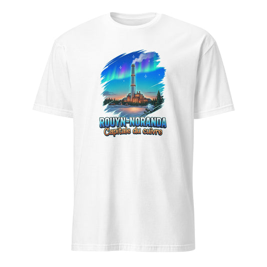 OseTee Rouyn-Noranda T-shirt, White – T-shirt Rouyn-Noranda blanc, Abitibi-Témiscamingue, Québec