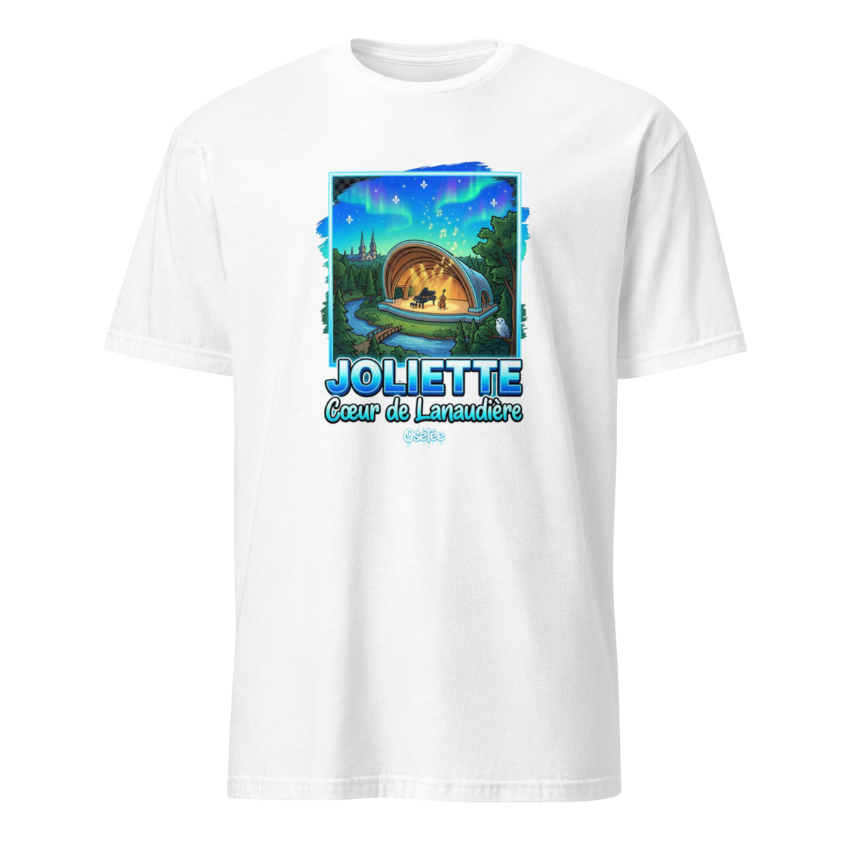 OseTee Joliette T-shirt, White – T-shirt Joliette blanc, Lanaudière, Québec